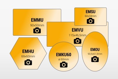 Etikette mit Ihrer Fotografie