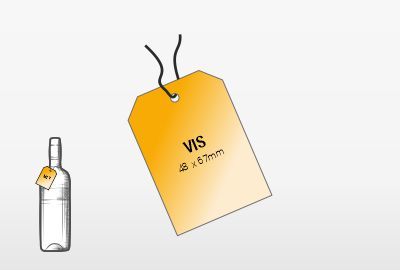 Anhänger für MET 48 x 67 mm - Etikett