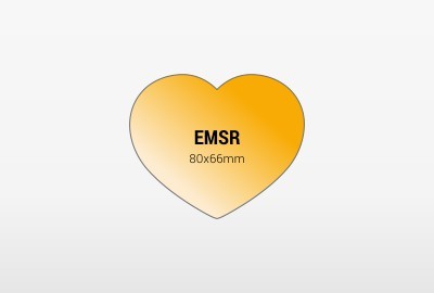 Honigetiketten Herzform