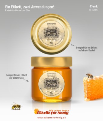 Honigetiketten - 45mm-emk-11