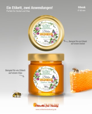 Honigetiketten 60mm - emk-73