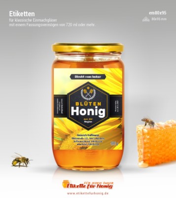 Honigetiketten - em80x95-3