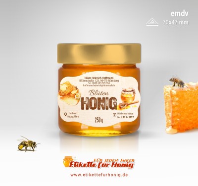 Honigetiketten - emdv- 14