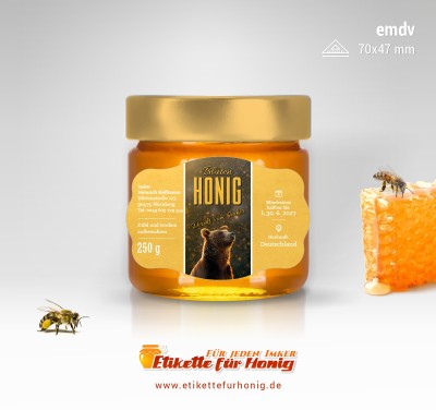 Honigetiketten - emdv- 21