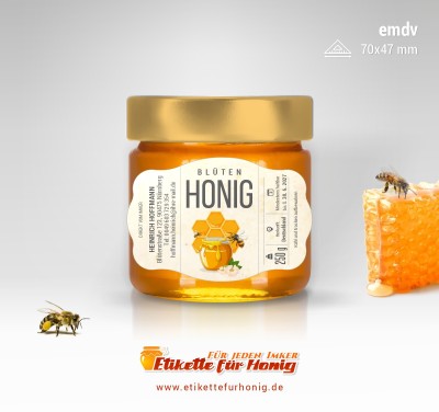 Honigetiketten - emdv- 30