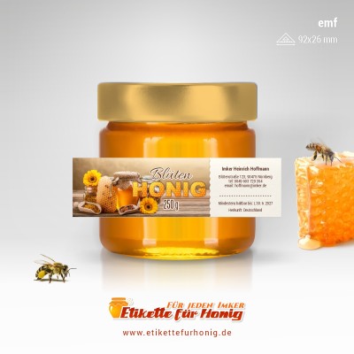 Honigetiketten - emf-11