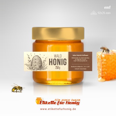 Honigetiketten - emf-13