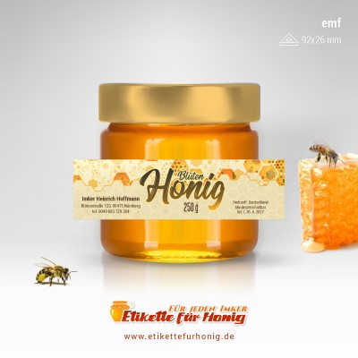 Honigetiketten- emf-4