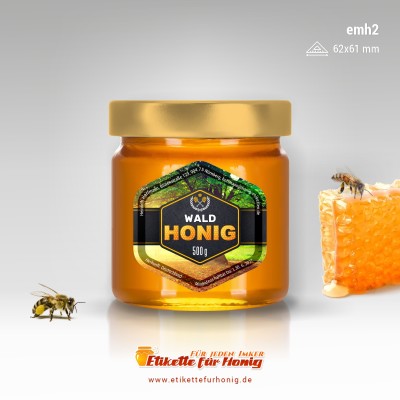 Honigetiketten - emh2-8