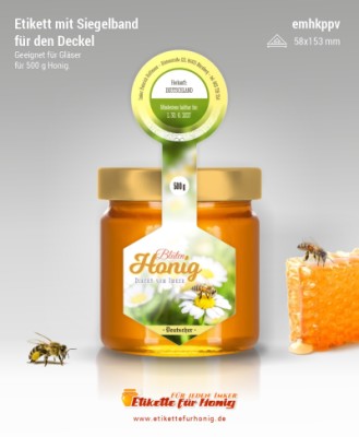 Honigetiketten - emhkppv-28