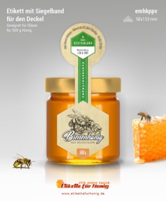 Honigetiketten - emhkppv-40