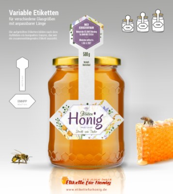 Honigetiketten - emhpp- 4
