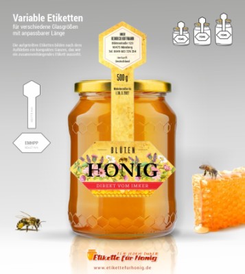 Honigetiketten - emhpp- 7