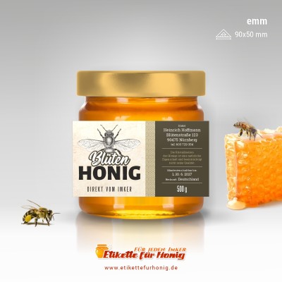 Honigetiketten - emm- 129