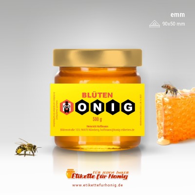 Honigetiketten - emm-4