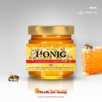 Honigetiketten - emm-93