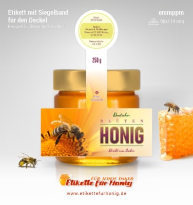 Honigetiketten - emmppm - 1