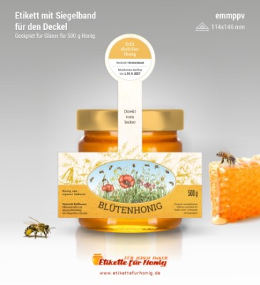 Honigetiketten - emmppv-26