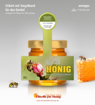Honigetiketten - emmppv-34