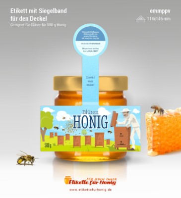 Honigetiketten - emmppv-38