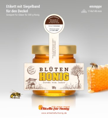 Honigetiketten - emmppv-40