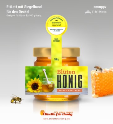 Honigetiketten - emmppv-67