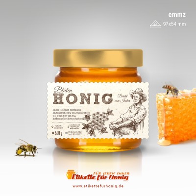 Honigetiketten - emmz-102