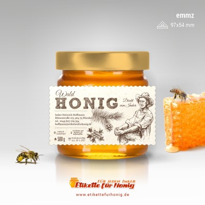 Honigetiketten - emmz-105