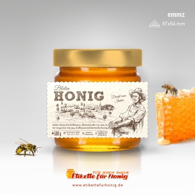Honigetiketten - emmz-106
