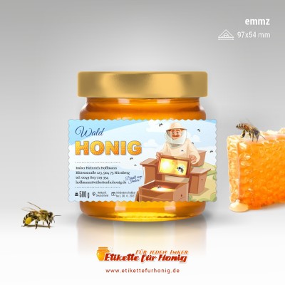 Honigetiketten - emmz-125