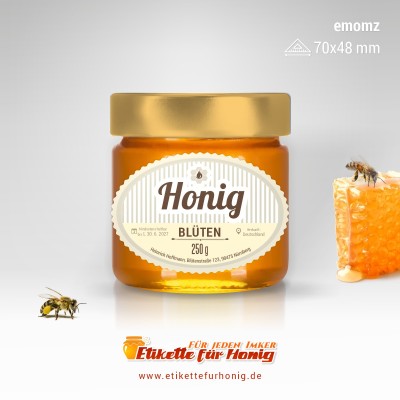 Honigetiketten - emomz-1