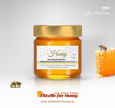 Honigetiketten - ems-40