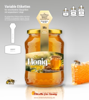 Honigetiketten - emspp- 28