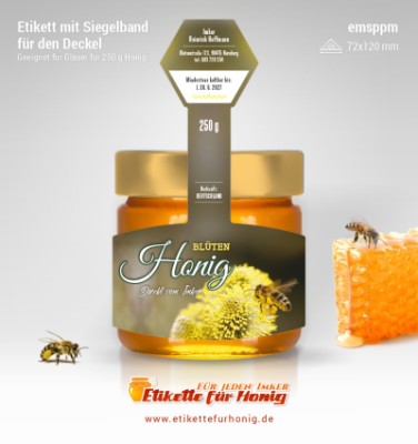 Honigetiketten - emsppm - 1