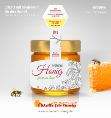 Honigetiketten - emsppm - 6