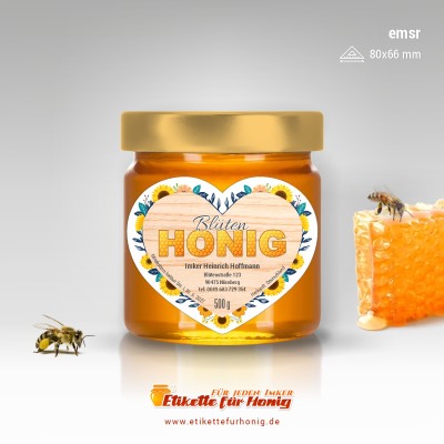 Honigetiketten - emsr-12
