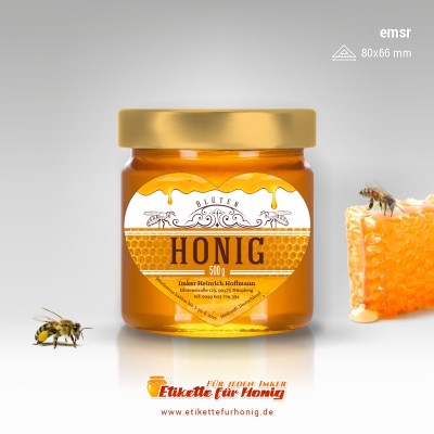 Honigetiketten - emsr-16