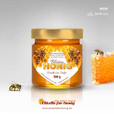 Honigetiketten - emsr-17