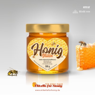 Honigetiketten - emsr-33