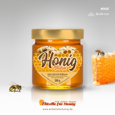 Honigetiketten - emsr-34