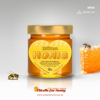 Honigetiketten - emsr-44