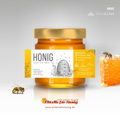 Honigetiketten - emv-236