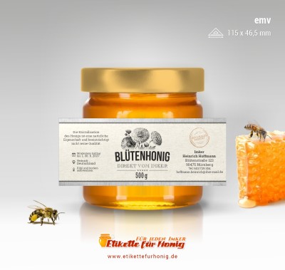 Honigetiketten - emv- 304