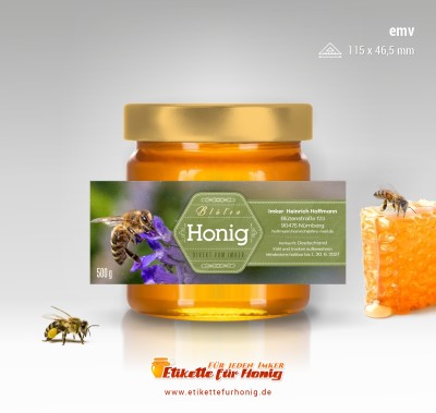 Honigetiketten - emv- 329
