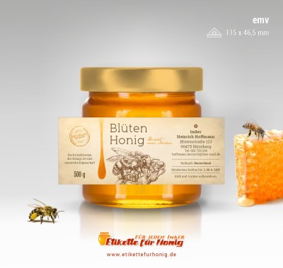 Honigetiketten - emv- 334