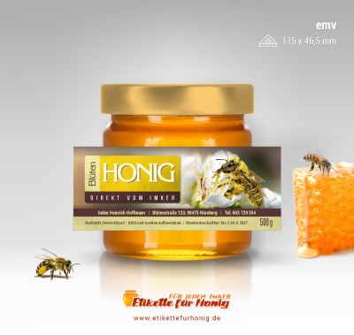 Honigetiketten - emv- 355