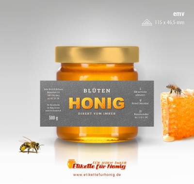 Honigetiketten - emv- 372