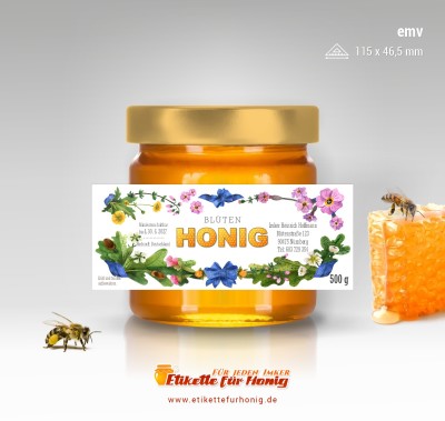 Honigetiketten - emv- 376