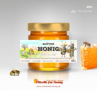 Honigetiketten - emv- 404