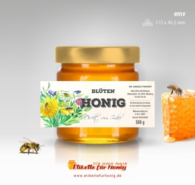Honigetiketten - emv- 406